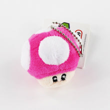 Load image into Gallery viewer, 6CM 1pcs Super Mario Bros Mushroom Keychain Plush pendants toy Japan Anime Mini Mario Bros Luigi Yoshi free shipping High Quality Best Children Items In ValeriusCreate!