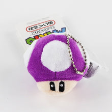Load image into Gallery viewer, 6CM 1pcs Super Mario Bros Mushroom Keychain Plush pendants toy Japan Anime Mini Mario Bros Luigi Yoshi free shipping High Quality Best Children Items In ValeriusCreate!