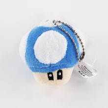 Load image into Gallery viewer, 6CM 1pcs Super Mario Bros Mushroom Keychain Plush pendants toy Japan Anime Mini Mario Bros Luigi Yoshi free shipping High Quality Best Children Items In ValeriusCreate!