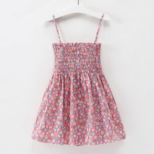 Load image into Gallery viewer, Summer Children Dress Kids Girls Sleeveless Flower Print Dress Soft Cotton Princess Dresses Girl Clothes Floral Backless Dress High Quality UNISEX Best Children Items In ValeriusCreate!