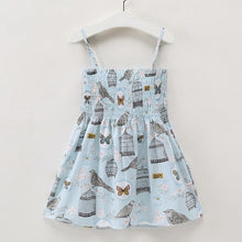Load image into Gallery viewer, Summer Children Dress Kids Girls Sleeveless Flower Print Dress Soft Cotton Princess Dresses Girl Clothes Floral Backless Dress High Quality UNISEX Best Children Items In ValeriusCreate!