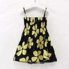 Load image into Gallery viewer, Summer Children Dress Kids Girls Sleeveless Flower Print Dress Soft Cotton Princess Dresses Girl Clothes Floral Backless Dress High Quality UNISEX Best Children Items In ValeriusCreate!