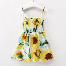 Load image into Gallery viewer, Summer Children Dress Kids Girls Sleeveless Flower Print Dress Soft Cotton Princess Dresses Girl Clothes Floral Backless Dress High Quality UNISEX Best Children Items In ValeriusCreate!