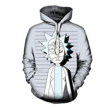 Load image into Gallery viewer, HOT Cartoon Rick and Morty Hoodie Sweatshirt High Quality Best Unisex /RICK AND MORTY/Clothes Netflix ValeriusCreate