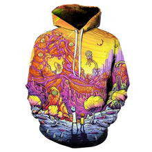 Load image into Gallery viewer, HOT Cartoon Rick and Morty Hoodie Sweatshirt High Quality Best Unisex /RICK AND MORTY/Clothes Netflix ValeriusCreate