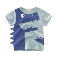 Load image into Gallery viewer, Cartoon Print Baby Boys Dinosaur T Shirt For Summer Infant Kids Boys Girls Lion T-Shirts Clothes Cotton Toddler High Quality UNISEX Best Children Items In ValeriusCreate!