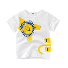 Load image into Gallery viewer, Cartoon Print Baby Boys Dinosaur T Shirt For Summer Infant Kids Boys Girls Lion T-Shirts Clothes Cotton Toddler High Quality UNISEX Best Children Items In ValeriusCreate!