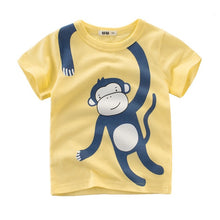 Load image into Gallery viewer, Cartoon Print Baby Boys Dinosaur T Shirt For Summer Infant Kids Boys Girls Lion T-Shirts Clothes Cotton Toddler High Quality UNISEX Best Children Items In ValeriusCreate!