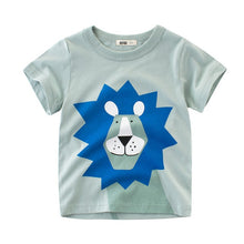 Load image into Gallery viewer, Cartoon Print Baby Boys Dinosaur T Shirt For Summer Infant Kids Boys Girls Lion T-Shirts Clothes Cotton Toddler High Quality UNISEX Best Children Items In ValeriusCreate!