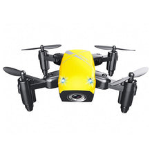 Load image into Gallery viewer, S9 S9W S9HW Foldable RC Mini Drone Pocket Drone Micro Drone RC Helicopter With HD Camera Altitude Hold Wifi FPV FSWB Pocket Drone Children