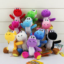 Load image into Gallery viewer, 10cm Super Mario Bros Yoshi Stuffed Plush Toys With Keychain Pendant for Children High Quality Best Children Items In ValeriusCreate!