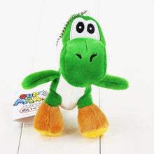 Load image into Gallery viewer, 10cm Super Mario Bros Yoshi Stuffed Plush Toys With Keychain Pendant for Children High Quality Best Children Items In ValeriusCreate!