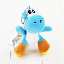 Load image into Gallery viewer, 10cm Super Mario Bros Yoshi Stuffed Plush Toys With Keychain Pendant for Children High Quality Best Children Items In ValeriusCreate!