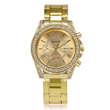 Load image into Gallery viewer, Rhinestone Watch Stainless Quartz Fashion  Best High Quality Unisex Watch ValeriusCreate
