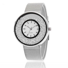 Load image into Gallery viewer, Round Wristwatch Stainless Analog Women Fashion Quartz Steel Rhinestone Fashion  Best High Quality Unisex Watch ValeriusCreate