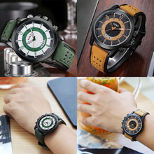 Load image into Gallery viewer, Top Brand Luxury Men Watches Man Clock Male Retro Leather Army Military Sport Fashion  Best High Quality Unisex Watch ValeriusCreate