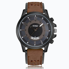 Load image into Gallery viewer, Top Brand Luxury Men Watches Man Clock Male Retro Leather Army Military Sport Fashion  Best High Quality Unisex Watch ValeriusCreate