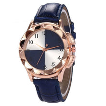 Load image into Gallery viewer, 4 and 6 Dial cm Pointer Fashion Color Lady to Gift Round 1 Causal Tick Watch inch Splicing Easy Digital read Watch Women