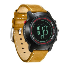 Load image into Gallery viewer, Leather Luminous carry use Cowhide for Digital Watch to daily Easy and suitable Waterproof Men wear Buckle Wristwatch Fashion  Best High Quality Unisex Watch ValeriusCreate