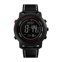 Load image into Gallery viewer, Leather Luminous carry use Cowhide for Digital Watch to daily Easy and suitable Waterproof Men wear Buckle Wristwatch Fashion  Best High Quality Unisex Watch ValeriusCreate