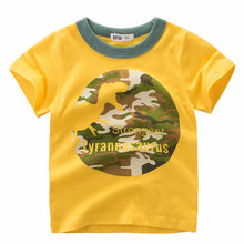 Load image into Gallery viewer, Cartoon Print Baby Boys Dinosaur T Shirt For Summer Infant Kids Boys Girls Lion T-Shirts Clothes Cotton Toddler High Quality UNISEX Best Children Items In ValeriusCreate!