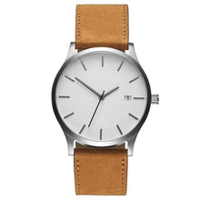 Load image into Gallery viewer, Leather Wristband Ultra-thin Fashion  Best High Quality Unisex Watch ValeriusCreate