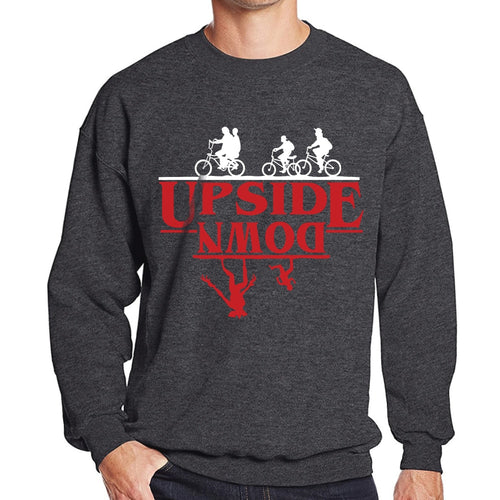 fleece full sleeve sweatshirts High Quality Best Unisex /StrangerThings/Clothes Netflix ValeriusCreate