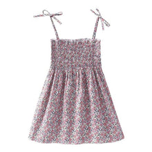 Load image into Gallery viewer, Summer Children Dress Kids Girls Sleeveless Flower Print Dress Soft Cotton Princess Dresses Girl Clothes Floral Backless Dress High Quality UNISEX Best Children Items In ValeriusCreate!