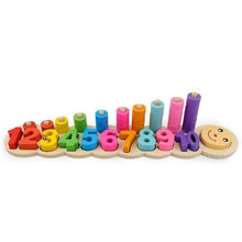 Load image into Gallery viewer, Children Wooden Montessori Materials Learning Toys Numbers Matching Digital Shape Match Early Education Teaching Math Toys High Quality Best Children Items In ValeriusCreate!