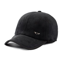 Load image into Gallery viewer, Autumn Winter Men Casual Hat Thicken Spring, Fall, Fashion Warm Eagle Logo, Letters Logo Baseball Solid Cap