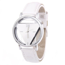 Load image into Gallery viewer, Fashion Unisex Hollow Analog Synthetic Leather Casual 4cm/1.6inch Watchband Quartz 1cm/0.4inch Wristwatch Fashion  Best High Quality Unisex Watch ValeriusCreate