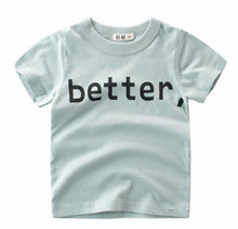 Load image into Gallery viewer, OLN Summer Kids Boys T Shirt Crown Print Short Sleeve Baby Girls T-shirts Cotton Children's T-shirt O-neck Tee Tops Boy Clothes