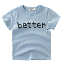 Load image into Gallery viewer, OLN Summer Kids Boys T Shirt Crown Print Short Sleeve Baby Girls T-shirts Cotton Children's T-shirt O-neck Tee Tops Boy Clothes