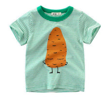 Load image into Gallery viewer, OLN Summer Kids Boys T Shirt Crown Print Short Sleeve Baby Girls T-shirts Cotton Children's T-shirt O-neck Tee Tops Boy Clothes