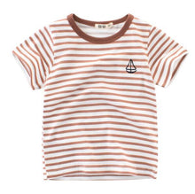 Load image into Gallery viewer, OLN Summer Kids Boys T Shirt Crown Print Short Sleeve Baby Girls T-shirts Cotton Children's T-shirt O-neck Tee Tops Boy Clothes