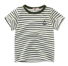 Load image into Gallery viewer, OLN Summer Kids Boys T Shirt Crown Print Short Sleeve Baby Girls T-shirts Cotton Children's T-shirt O-neck Tee Tops Boy Clothes