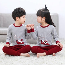 Load image into Gallery viewer, Kids Boys Sleepwear baby girl spring cotton sets Children Homewear Pajamas for Boy Pyjamas Kids Nightwear 2-13Y teenage clothes
