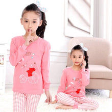 Load image into Gallery viewer, Kids Boys Sleepwear baby girl spring cotton sets Children Homewear Pajamas for Boy Pyjamas Kids Nightwear 2-13Y teenage clothes