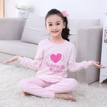 Load image into Gallery viewer, Kids Boys Sleepwear baby girl spring cotton sets Children Homewear Pajamas for Boy Pyjamas Kids Nightwear 2-13Y teenage clothes