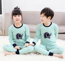 Load image into Gallery viewer, Kids Boys Sleepwear baby girl spring cotton sets Children Homewear Pajamas for Boy Pyjamas Kids Nightwear 2-13Y teenage clothes