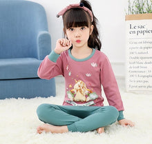 Load image into Gallery viewer, Kids Boys Sleepwear baby girl spring cotton sets Children Homewear Pajamas for Boy Pyjamas Kids Nightwear 2-13Y teenage clothes