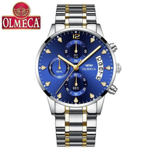Load image into Gallery viewer, Men Business Casual Alloy Quartz Waterpoof Round Bracelet Clasp Multifunction Fashion  Best High Quality Unisex Watch ValeriusCreate