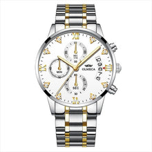 Load image into Gallery viewer, Men Business Casual Alloy Quartz Waterpoof Round Bracelet Clasp Multifunction Fashion  Best High Quality Unisex Watch ValeriusCreate