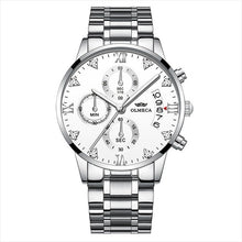 Load image into Gallery viewer, Men Business Casual Alloy Quartz Waterpoof Round Bracelet Clasp Multifunction Fashion  Best High Quality Unisex Watch ValeriusCreate