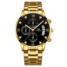Load image into Gallery viewer, Men Business Casual Alloy Quartz Waterpoof Round Bracelet Clasp Multifunction Fashion  Best High Quality Unisex Watch ValeriusCreate