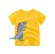 Load image into Gallery viewer, OLN Summer Kids Boys T Shirt Crown Print Short Sleeve Baby Girls T-shirts Cotton Children's T-shirt O-neck Tee Tops Boy Clothes