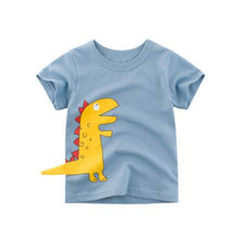 Load image into Gallery viewer, OLN Summer Kids Boys T Shirt Crown Print Short Sleeve Baby Girls T-shirts Cotton Children's T-shirt O-neck Tee Tops Boy Clothes