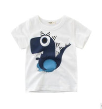Load image into Gallery viewer, OLN Summer Kids Boys T Shirt Crown Print Short Sleeve Baby Girls T-shirts Cotton Children's T-shirt O-neck Tee Tops Boy Clothes