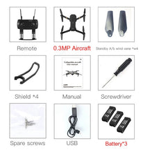 Load image into Gallery viewer, Eachine E58 WIFI FPV With Wide Angle HD Camera High Hold Mode Foldable Arm RC Quadcopter Drone RTF VS VISUO XS809HW JJRC H37 Children + All Ages