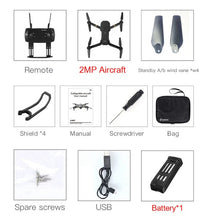 Load image into Gallery viewer, Eachine E58 WIFI FPV With Wide Angle HD Camera High Hold Mode Foldable Arm RC Quadcopter Drone RTF VS VISUO XS809HW JJRC H37 Children + All Ages